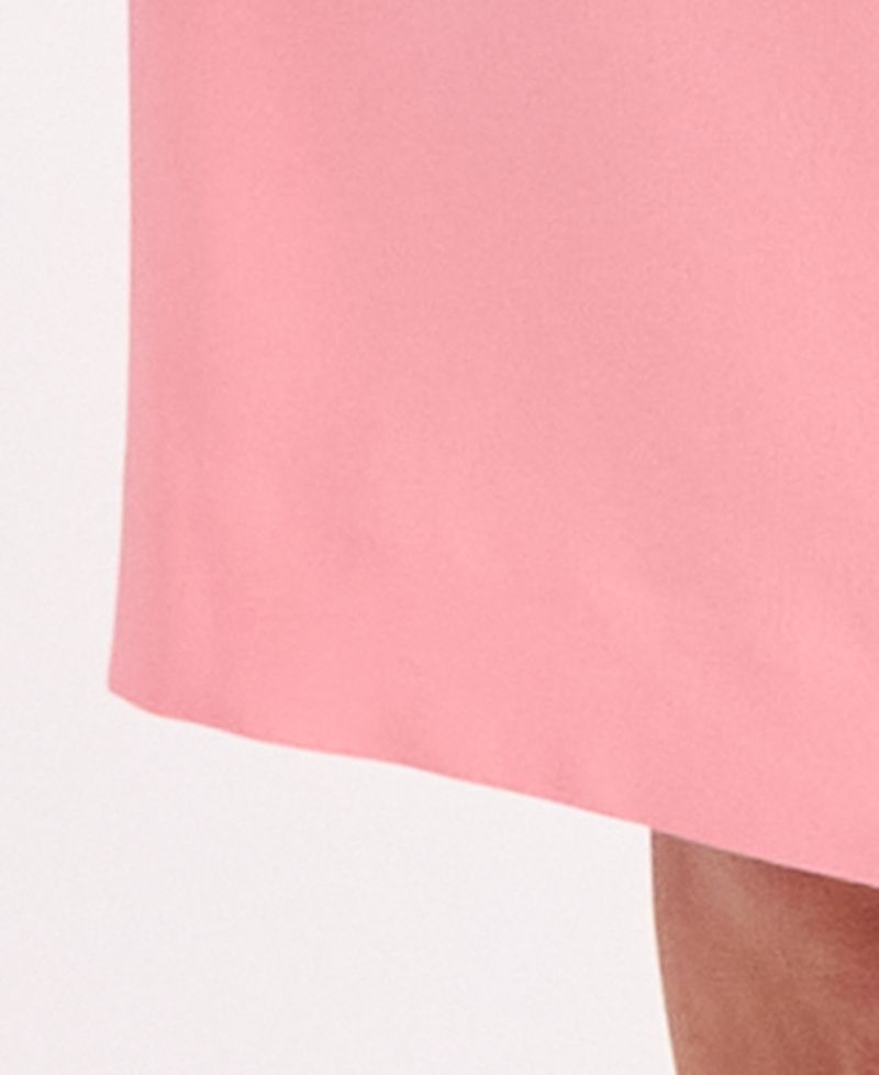 Women's Kiss-Front Cutout-Collar 2 Piece Dress Suit