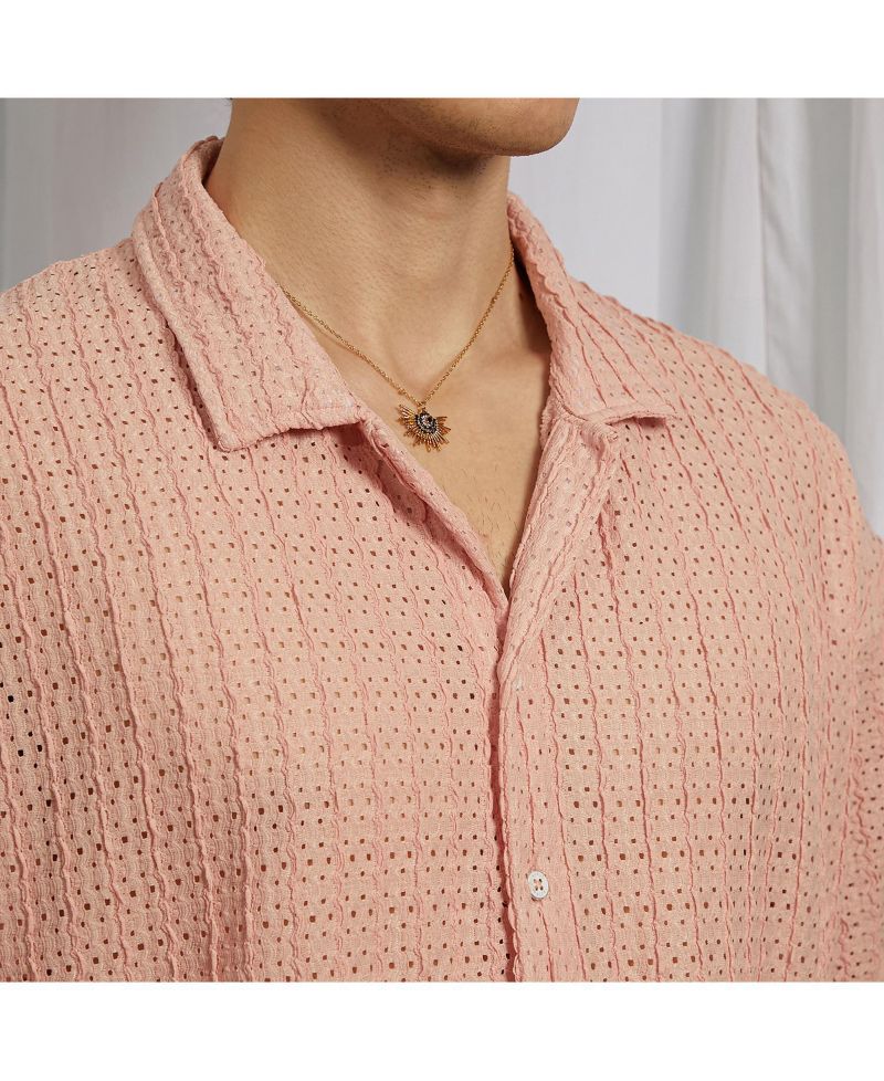 Strokes-Textured Shirt
