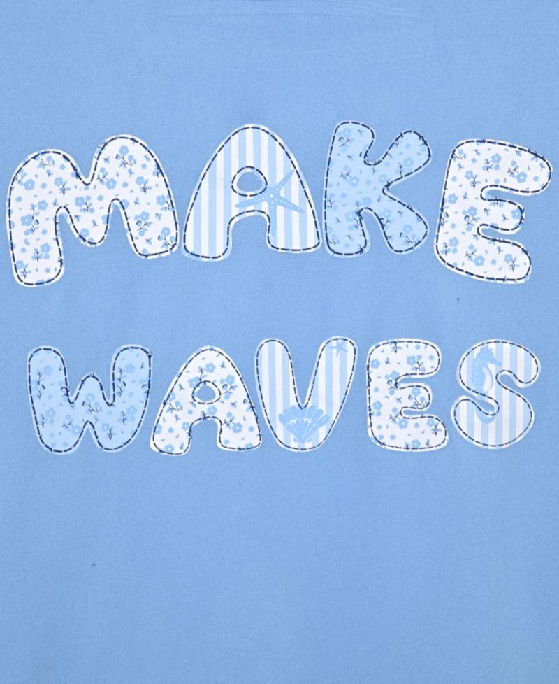 Big Girls' Making Waves Top and Shorts Sleep & Play, with Scrunchie, 3-Piece Set