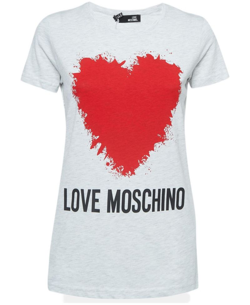 Women's Logo Print Cotton Crew Neck T-Shirt