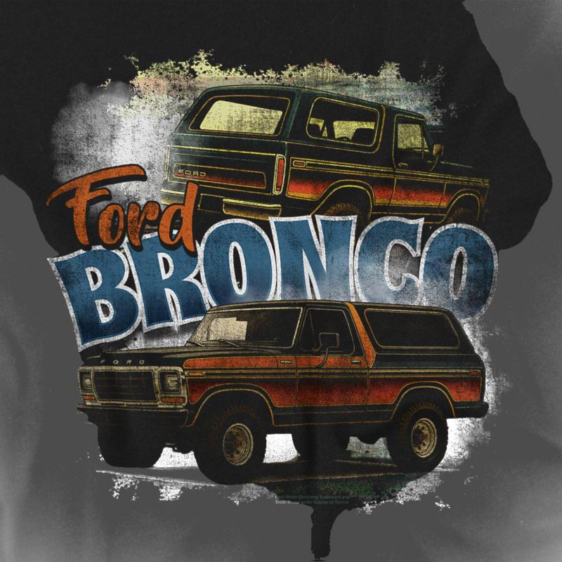 Men's Ford Bronco Clouded T-Shirt