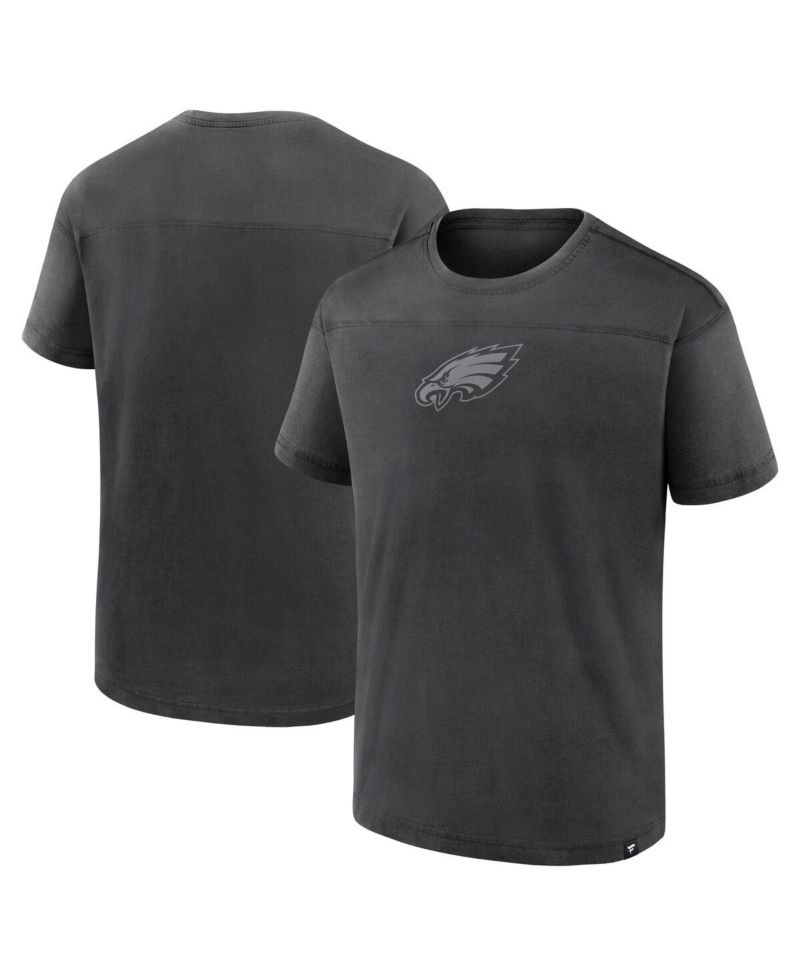 Men's Black Philadelphia Eagles Mini Tonal T-Shirt