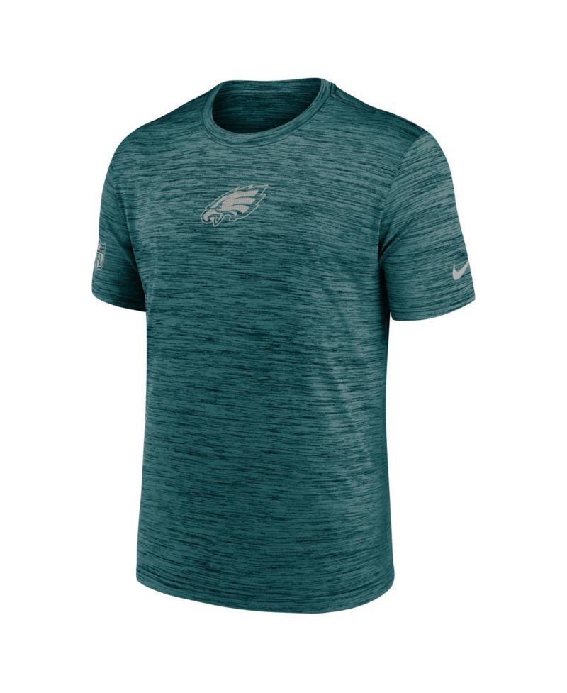 Men's Midnight Green Philadelphia Eagles Big & Tall Sideline Velocity Performance T-Shirt