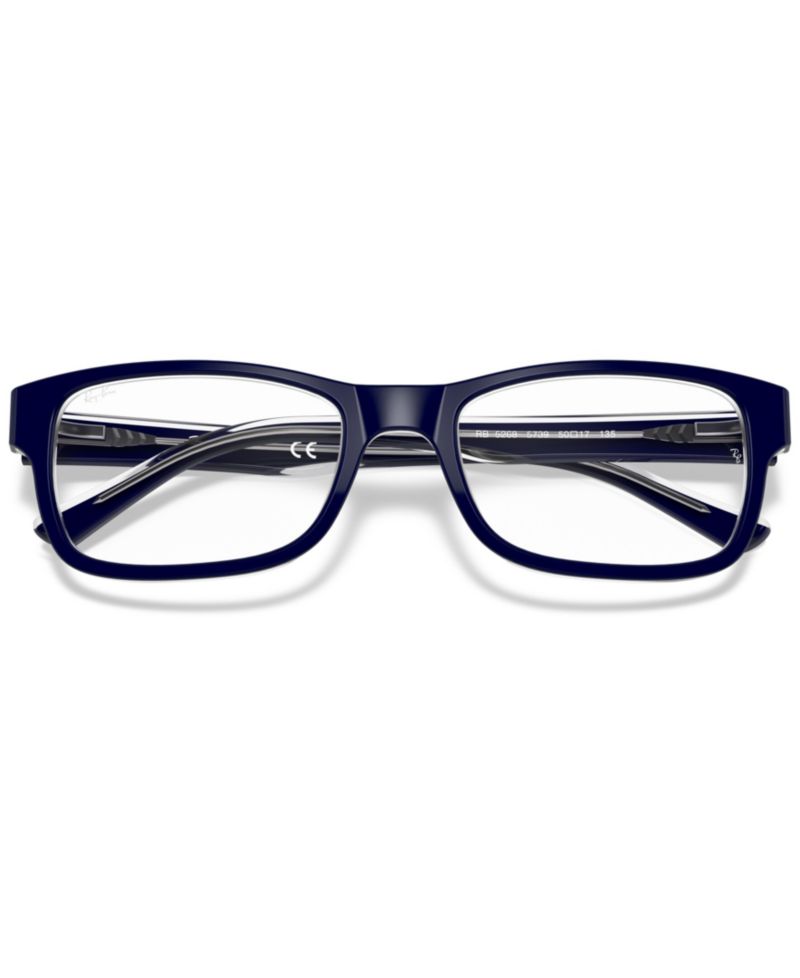 Unisex Square Plastic RB5268 Optics Eyeglasses