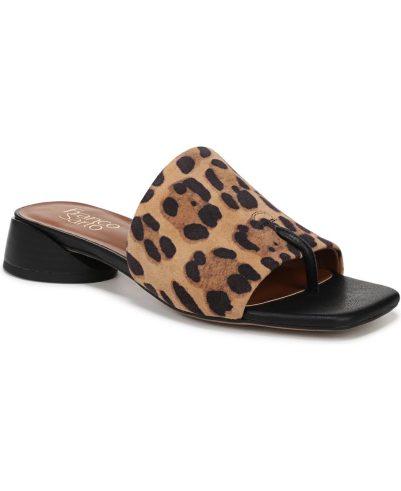 Women's Loran Stacked Heel Slide Dress Sandals