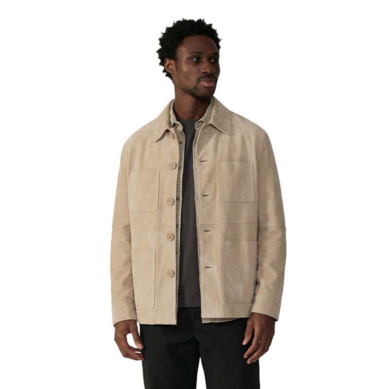 Men's Beckett Suede Chore Jacket