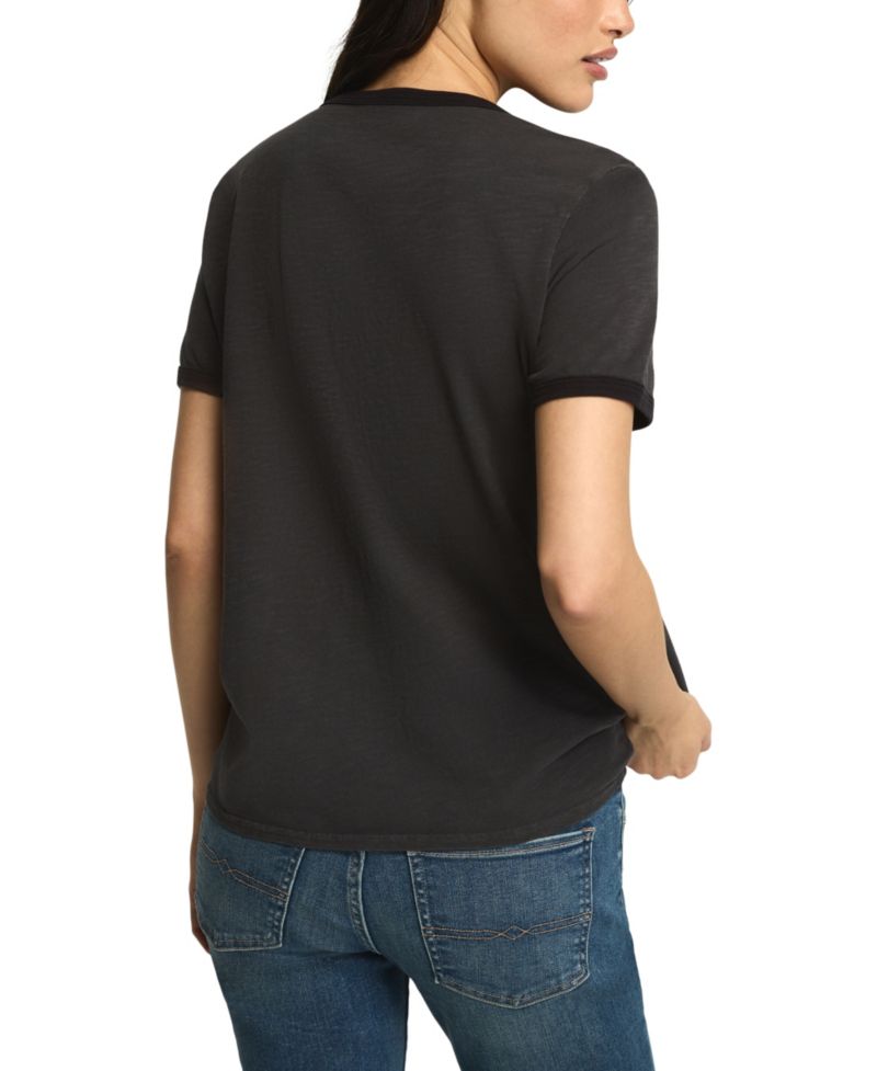 Women's Lucky Script Graphic Crewneck T-Shirt