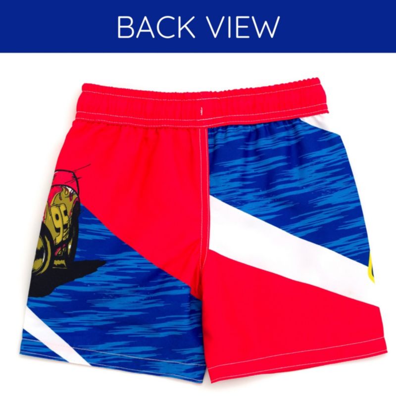 Little Boys Pixar Lightning McQueen Swim Trunks Bathing Suit