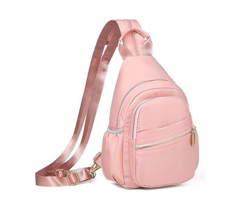 Small Crossbody Sling Bag for Women, Mini Backpack Sling Backpack Convertible, Chest Bag for Hiking Daypack