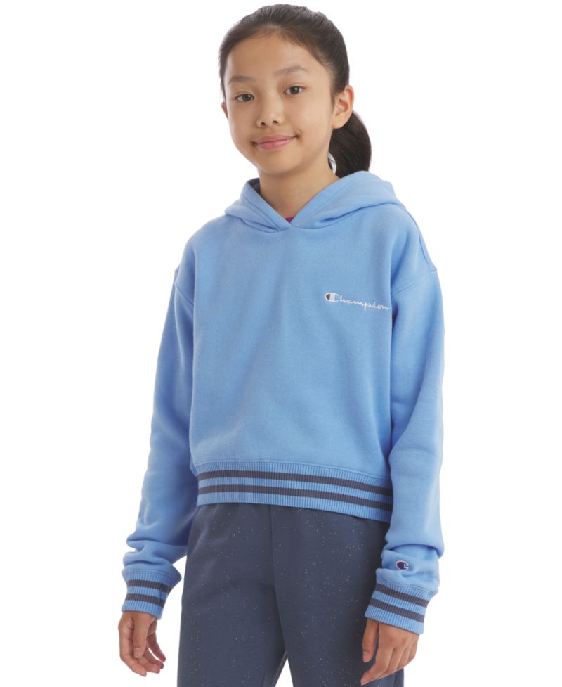 Girls' 7-16 Hooded Neck Sweatshirt