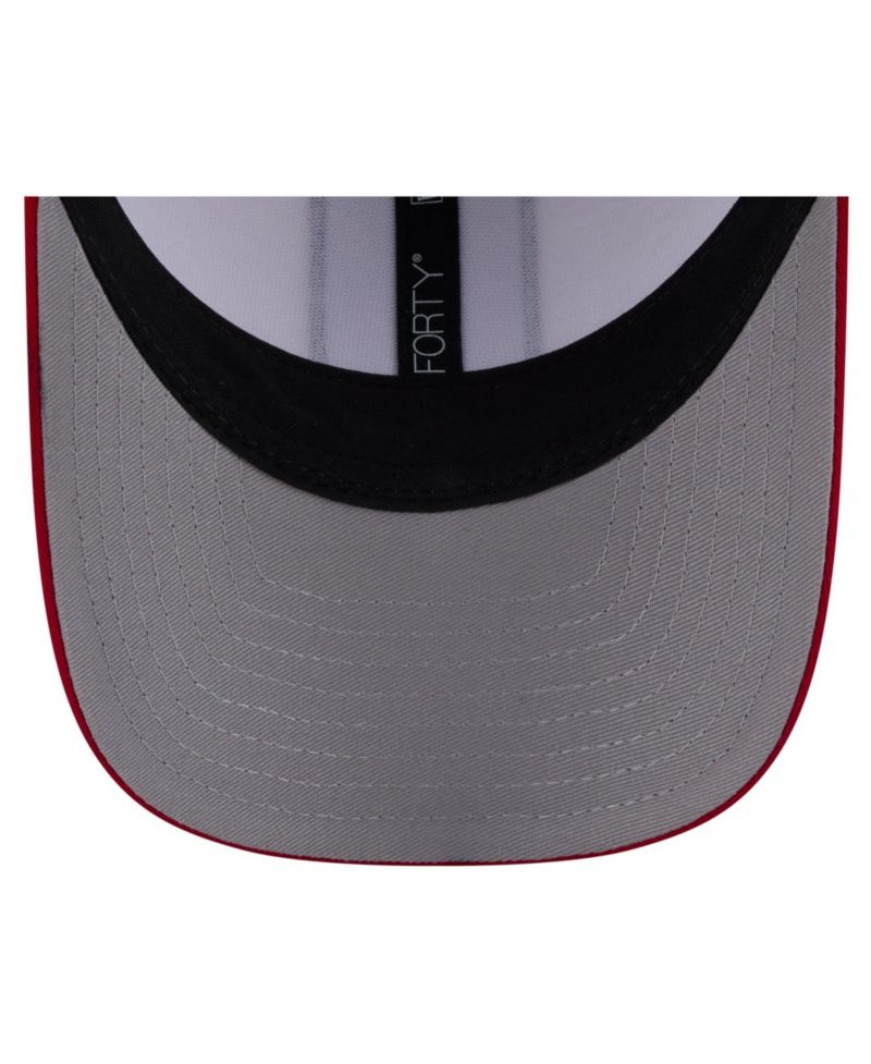Men's White/Red LA28 Rope M-Crown 9FORTY Adjustable Hat