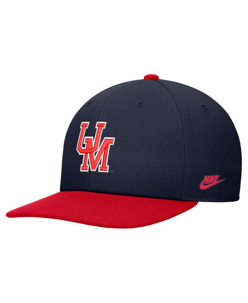 Men's Navy Ole Miss Rebels Vintage Snapback Hat