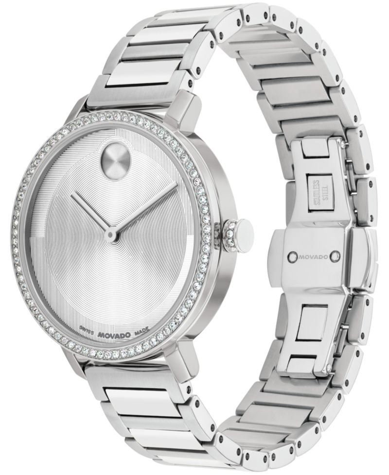 Women's Bold Evolution 2.0 Swiss Quartz Stainless Steel Watch, 34mm