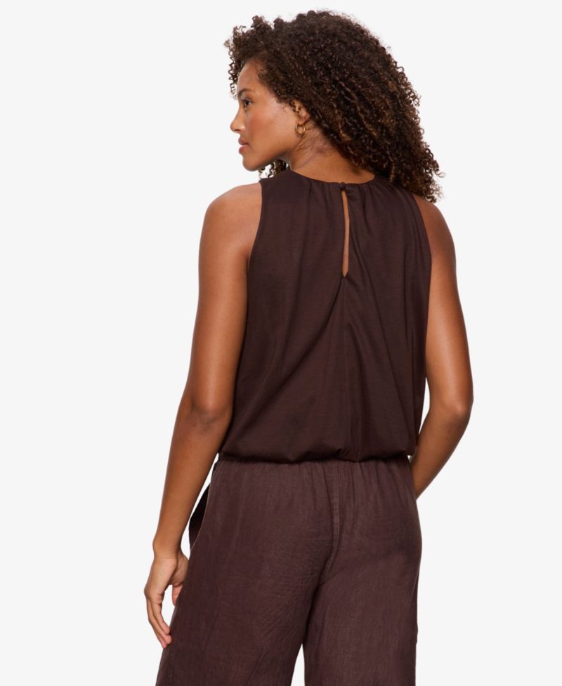 Women's Retreat Crewneck Bubble Tank Top