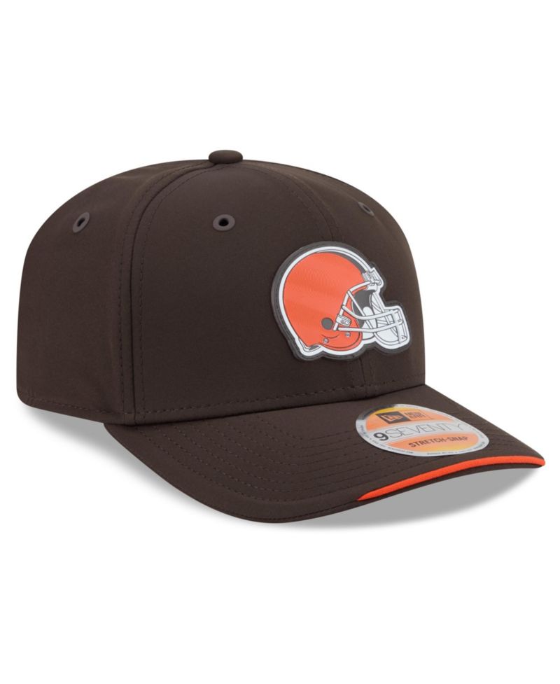 Men's Brown Cleveland Browns 2026 Sideline 9SEVENTY Adjustable Hat