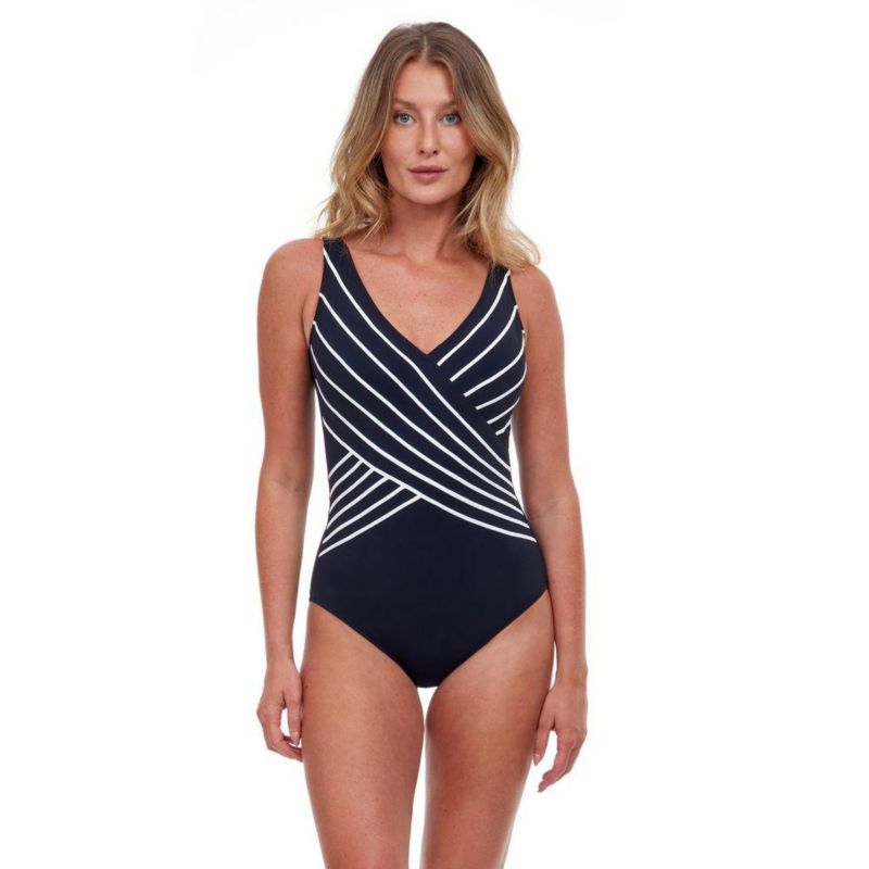 Womens Embrace Surplice One Piece Swimsuit