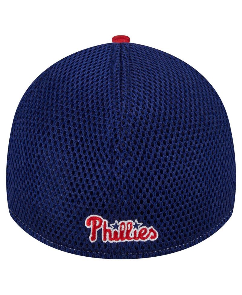 Men's Red Philadelphia Phillies Neo 39THIRTY Flex Hat