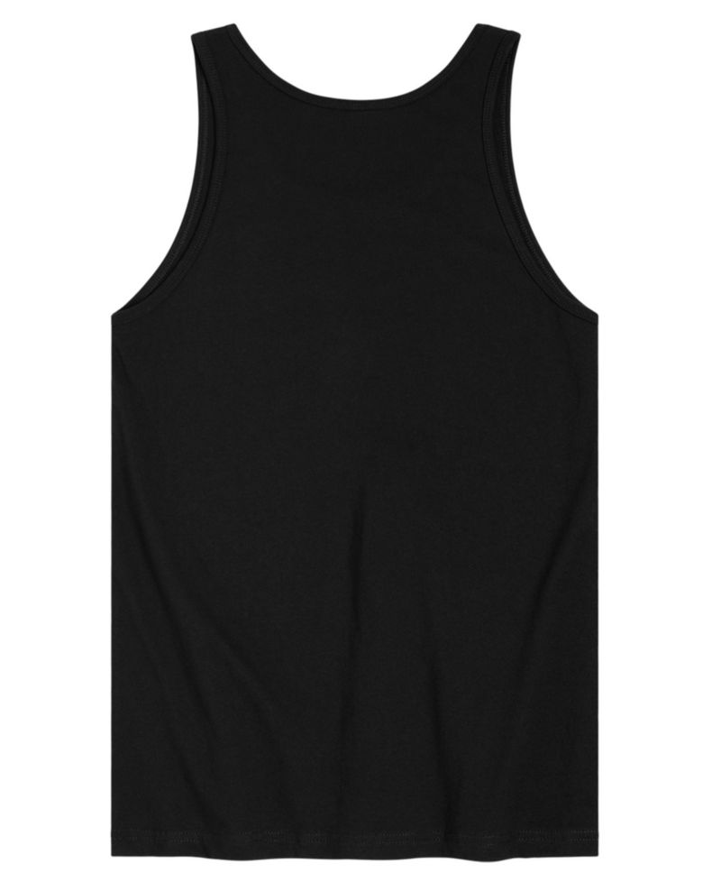 Men's SpongeBob SquarePants Silhouette Stars Stripes Sleeveless Graphic Tank Top