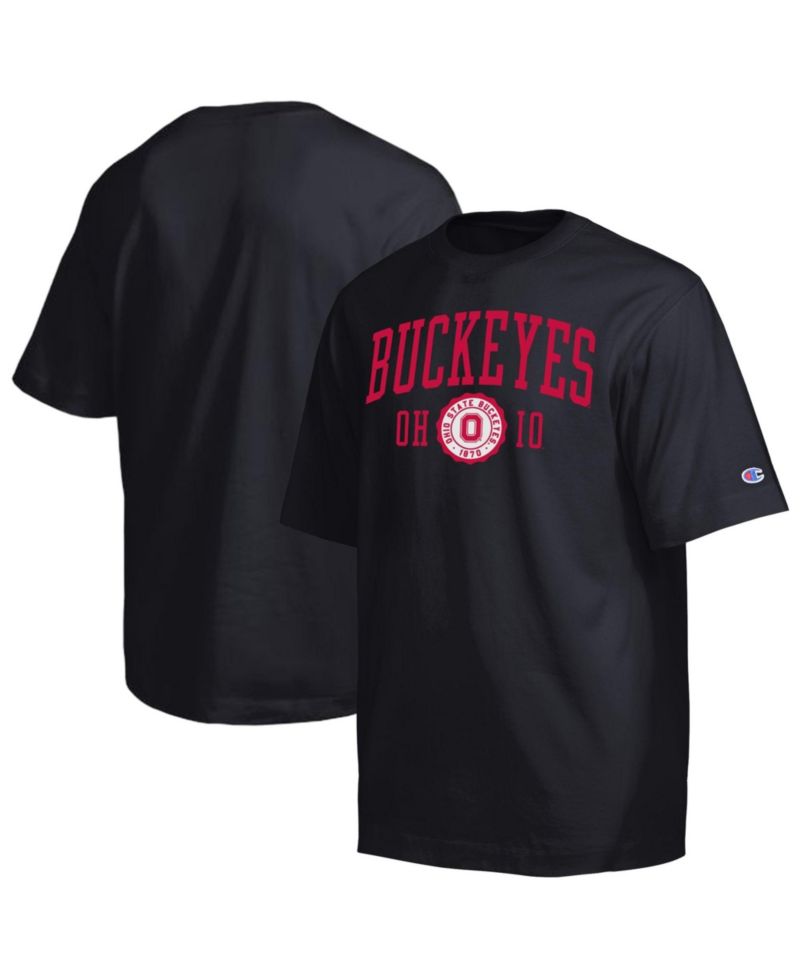 Men's Black Ohio State Buckeyes Established Tradition Heavyweight T-Shirt