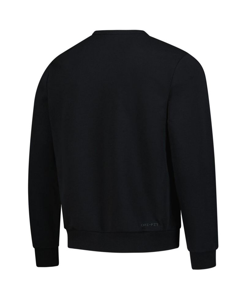 Men's Black New Orleans Pelicans Authentic Standard Issue Travel Dri-FIT Sweatshirt