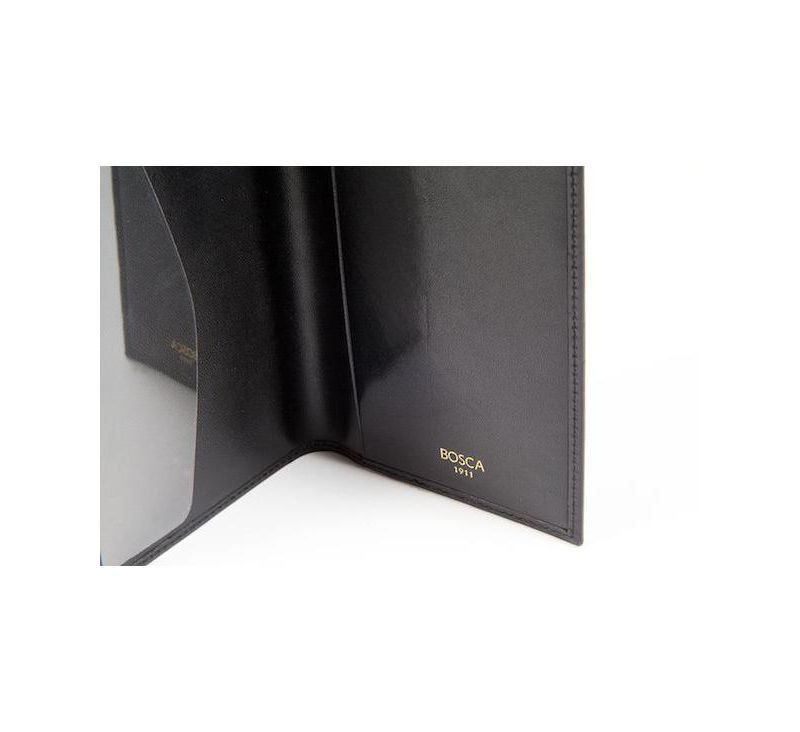 Men's Old Leather Passport Case
