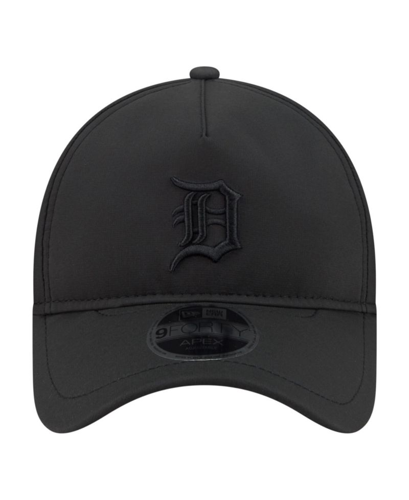 Men's Black Detroit Tigers Injection Apex 9FORTY Adjustable Hat