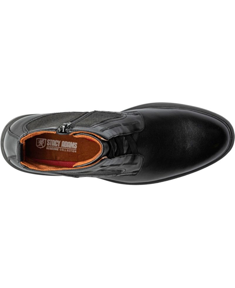Men's Thompson Elastic Lace Round Toe Boots