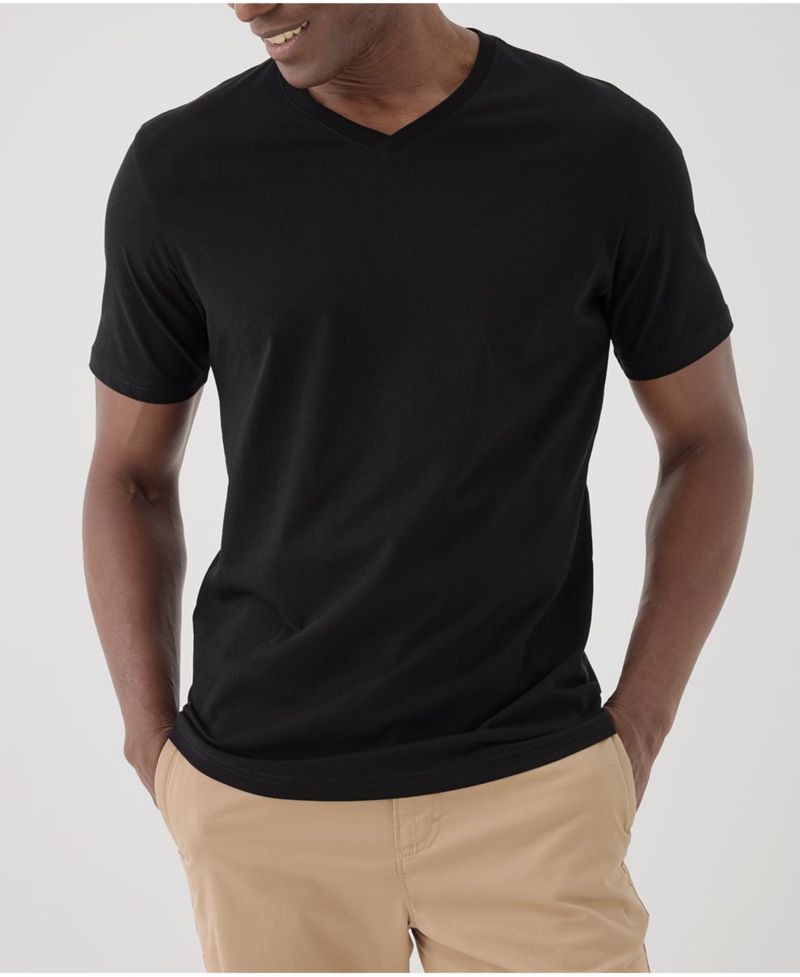 Men's Organic Cotton Softspun V-Neck Tee