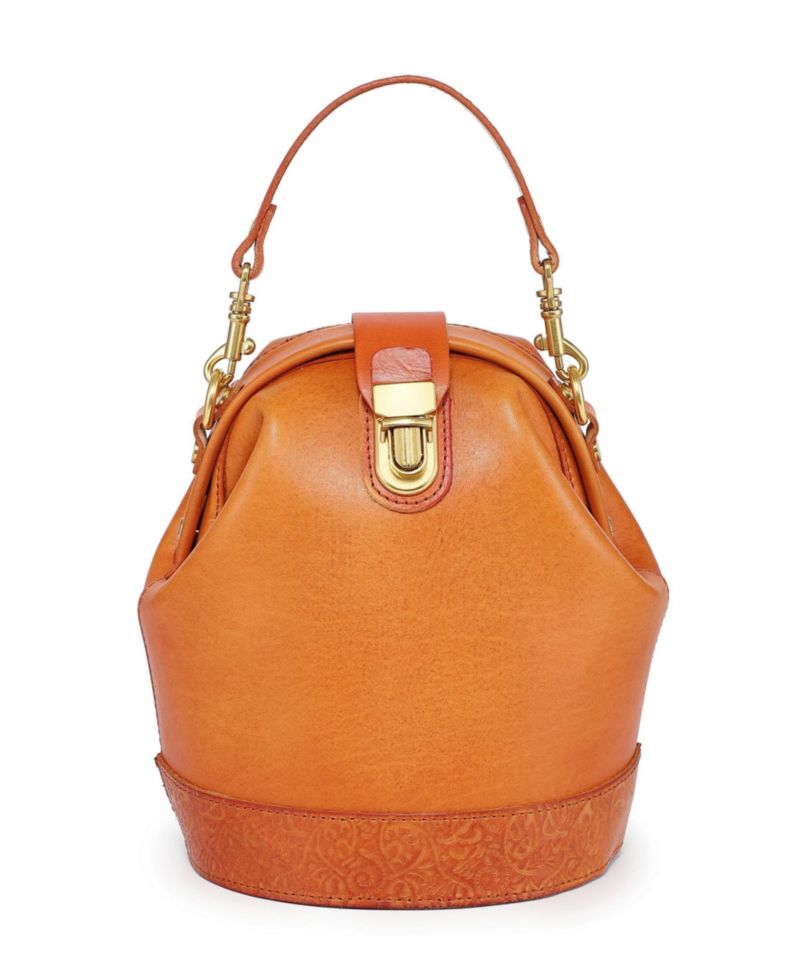 Doctor Mini Leather Bucket Crossbody Bag