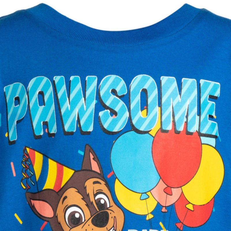 Nickelodeon Chase Birthday Boys Graphic T-Shirt Toddler| Child