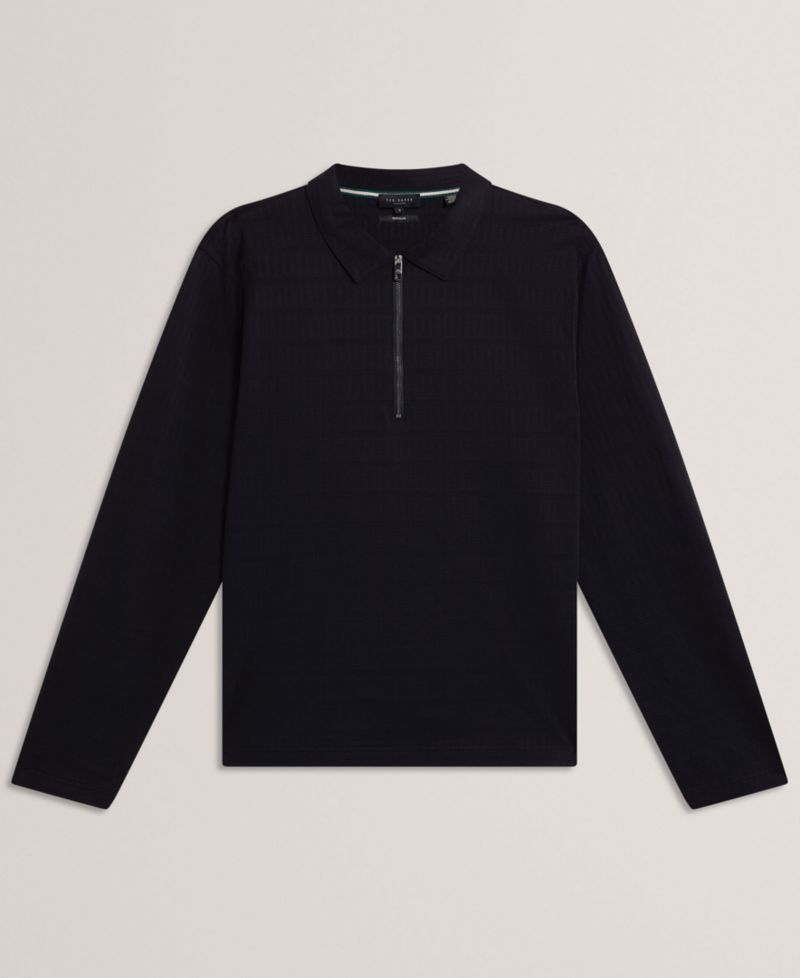 Men's Long-Sleeve Polo Shirt