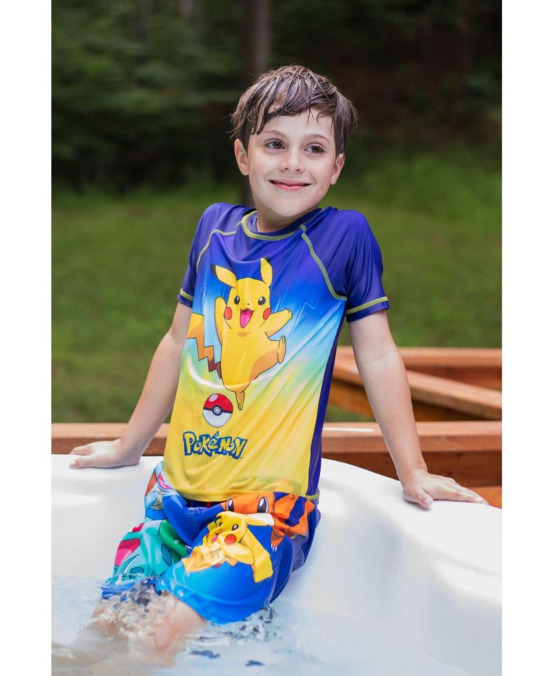 Boys' Swimwear Bathing Suit Swim Trunks UPF 50+