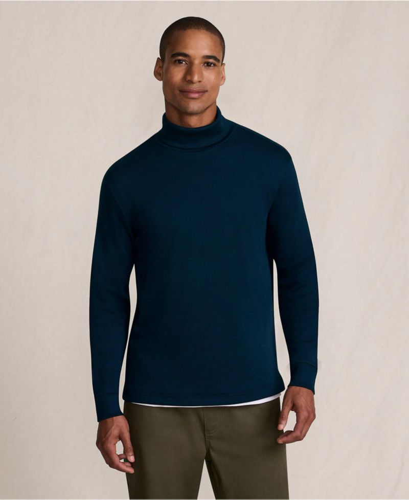Men's Super Soft Supima Turtleneck T-Shirt
