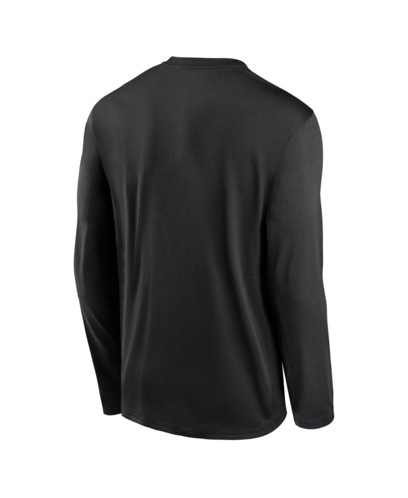Men's Black Jacksonville Jaguars Primetime Legend Icon Performance Long Sleeve T-Shirt