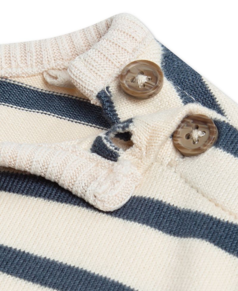 Baby Boys' Striped Long-Sleeve Top and Pants, 2-Piece Set