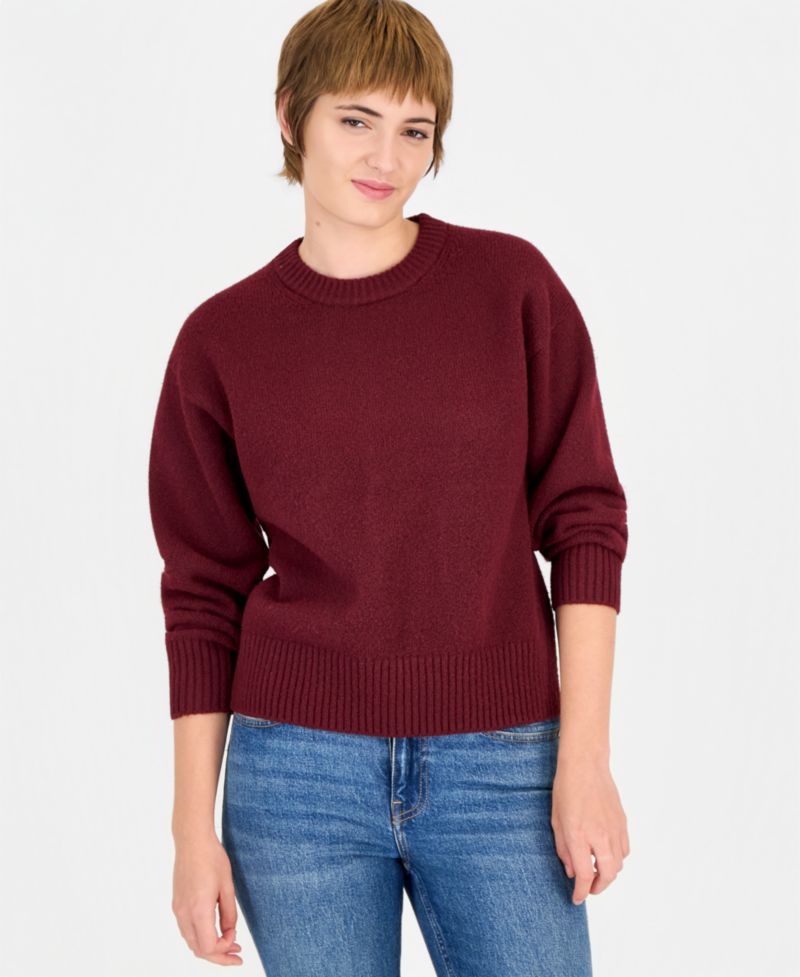 Women's Relaxed Barrel Sleeve Sweater