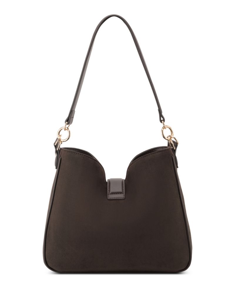 Monette Medium Convertible Polyurethane Hobo Handbag