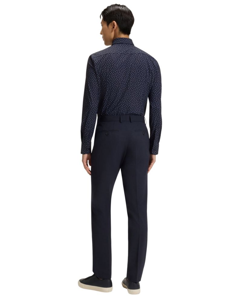 Men's Slim-Fit Performance Jersey Dress Shirt