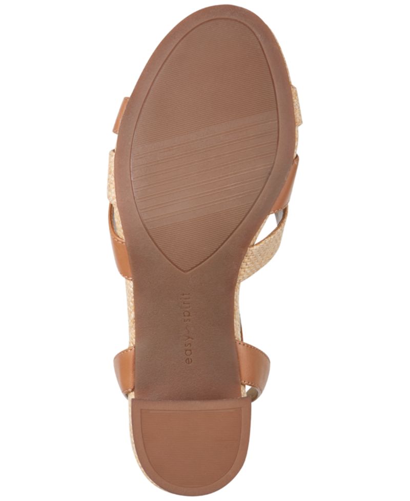 Women's Delicia eFlex Leather Block Heel Dress Sandals