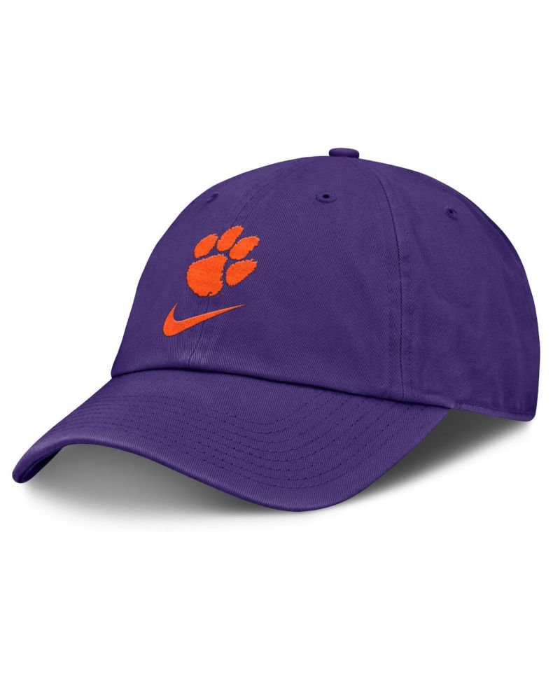 Men's Purple Clemson Tigers Primetime Club Adjustable Hat