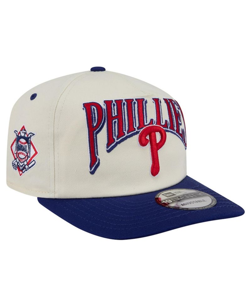 Men's Cream/Navy Philadelphia Phillies Vintage 19TWENTY Adjustable Hat