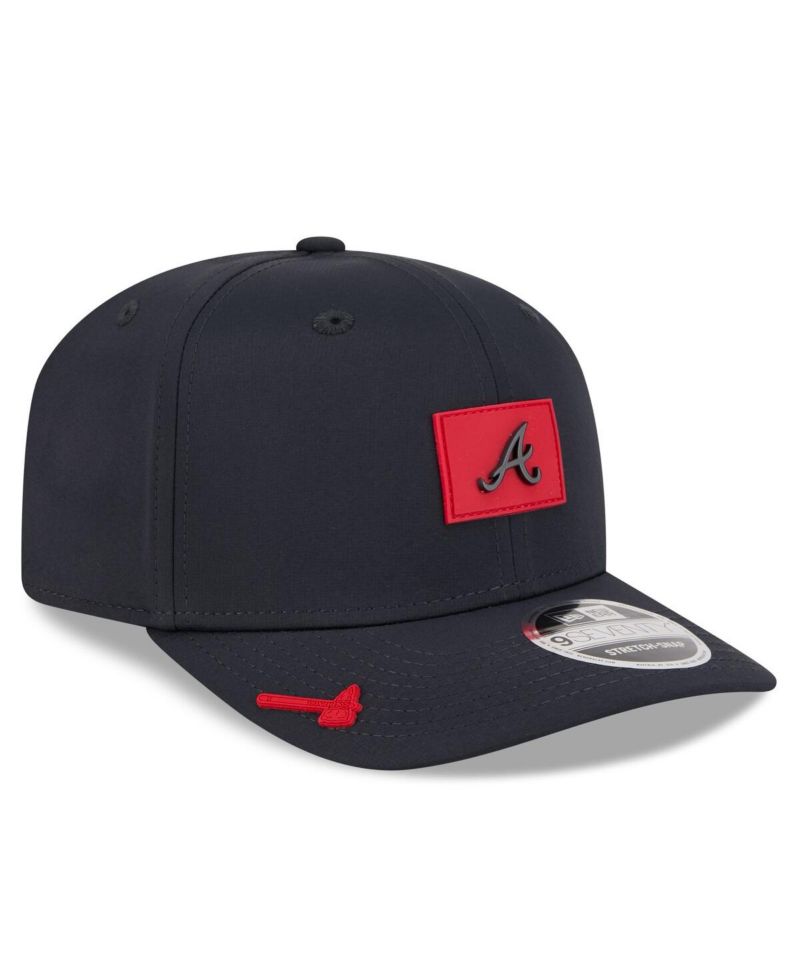 Men's Navy Atlanta Braves 2026 Clubhouse 9SEVENTY Adjustable Hat
