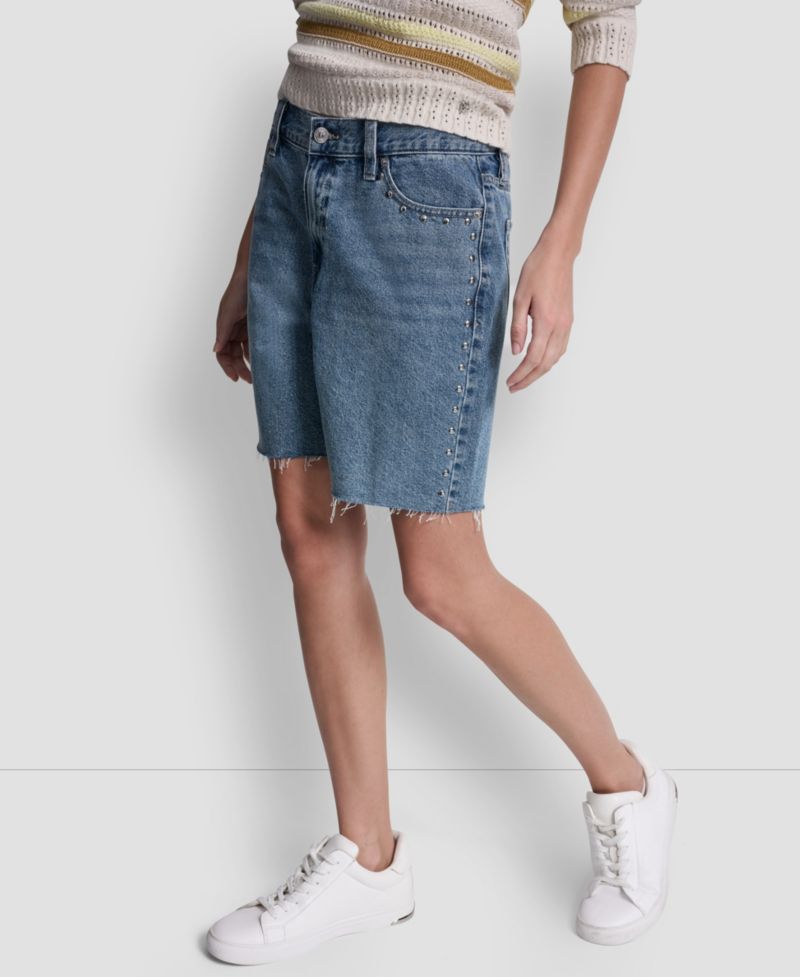 Women's Mid-Rise Relaxed Shorts