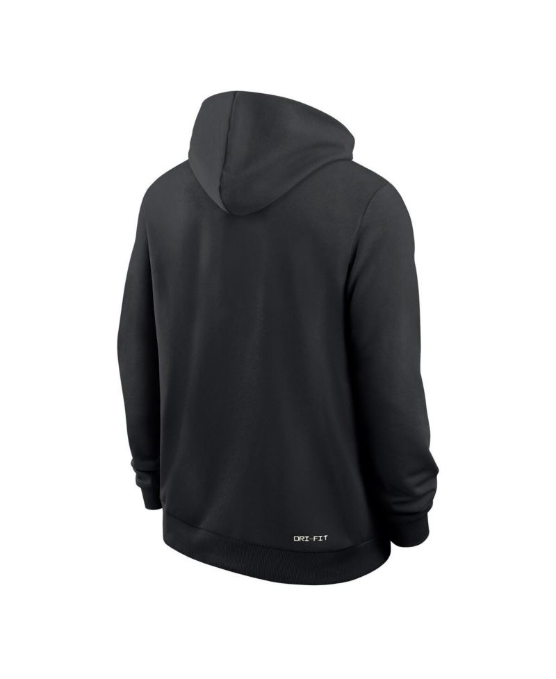 Men's Black Florida A&M Rattlers 2025 Sideline Standard Issue Dri-FIT Hoodie
