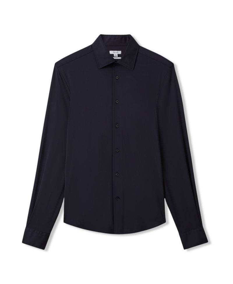 Men's Voyager Long-Sleeve Travel Dress Shirt