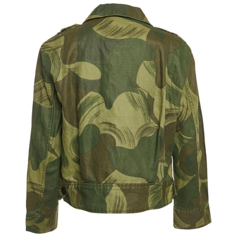 Women's Military Camouflage Cotton Blend Kaleno Jacket