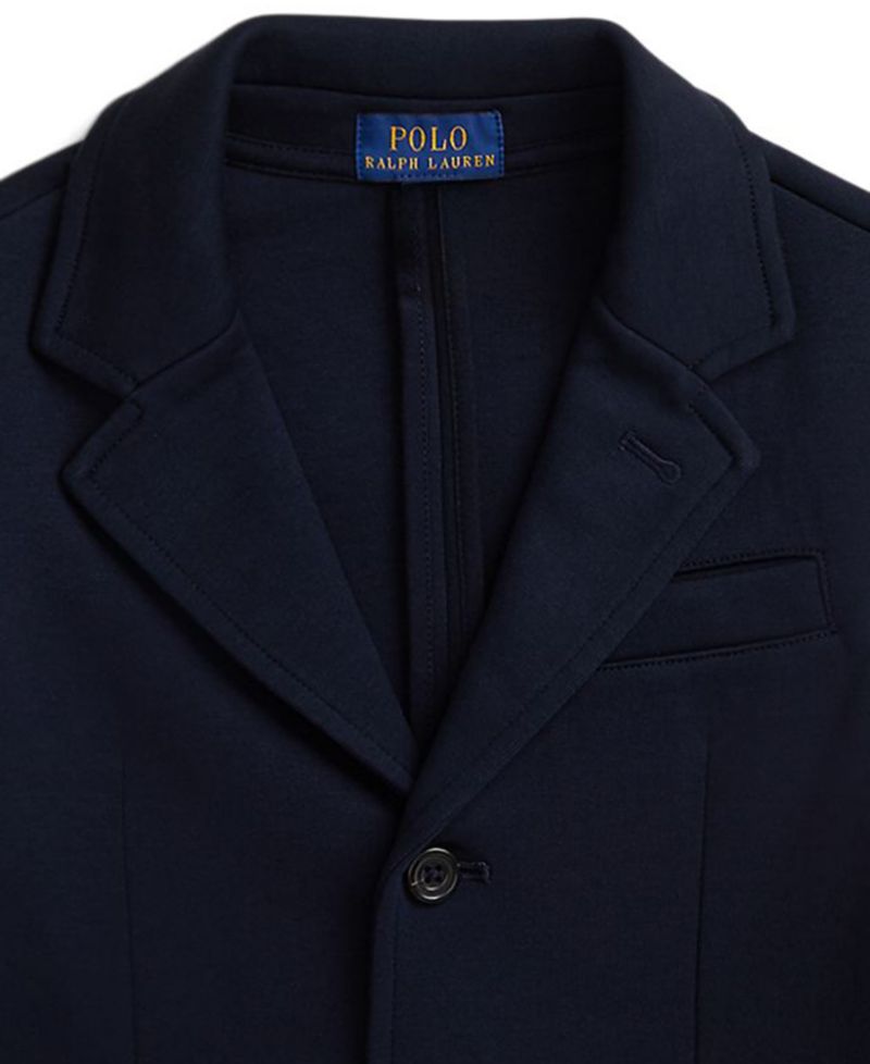 Toddler and Little Boys Double-Knit Shirt Jacket