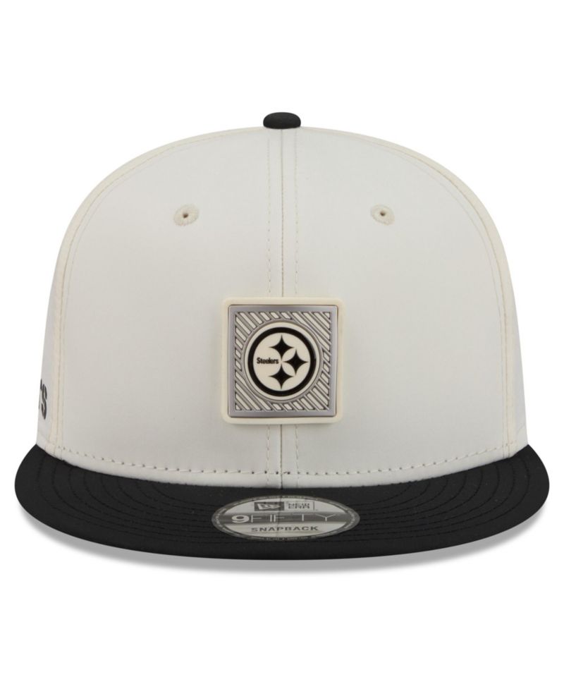 Men's Cream/Black Pittsburgh Steelers 2026 NFL Training Camp 9FIFTY Snapback Hat