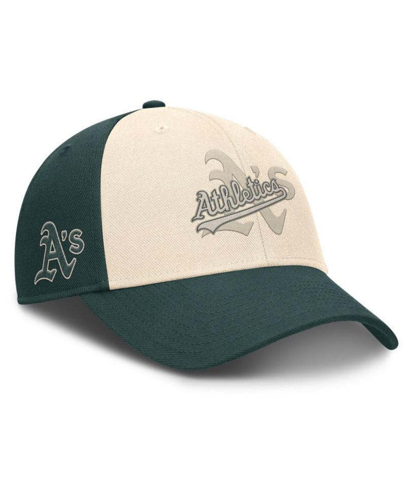 Men's Green/Natural Athletics Statement Club Performance Adjustable Hat