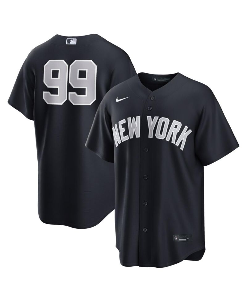 Men's Aaron Judge Navy New York Yankees Alternate Replica Jersey